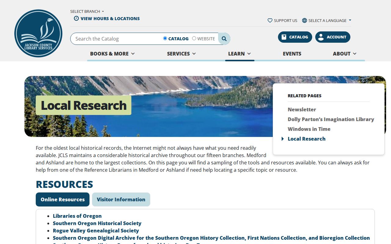 Ashland residents directory JCLS local-history research resources